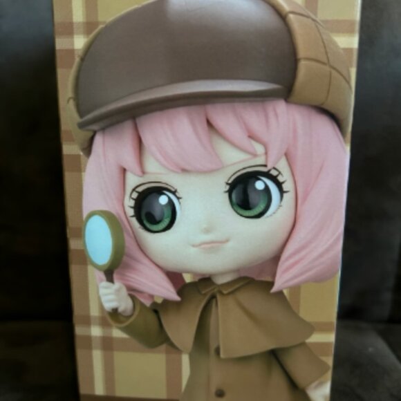 Q Posket Spy X Family Anya Forger ver B Research Detective Sealed! - Picture 5 of 6